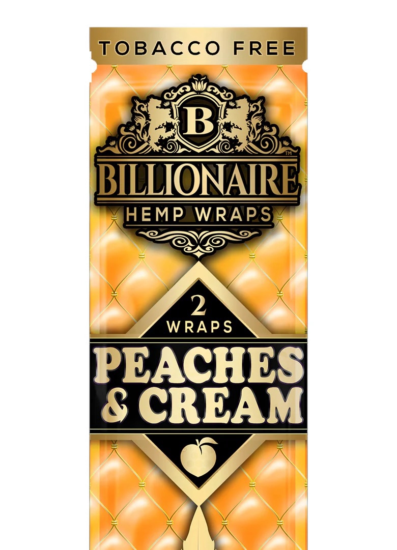 Billionaire Hemp Wraps / Peaches & Cream